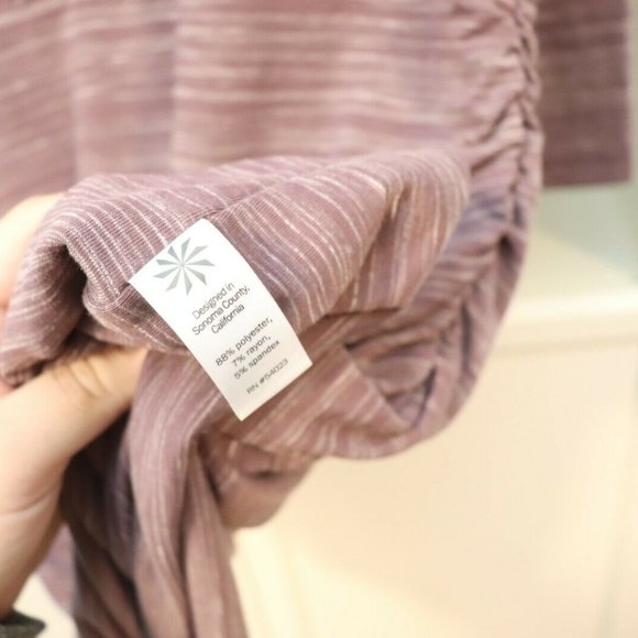 Athleta Dress Avenues Dusty Plum Space Dye Size M - Picture 5 of 5
